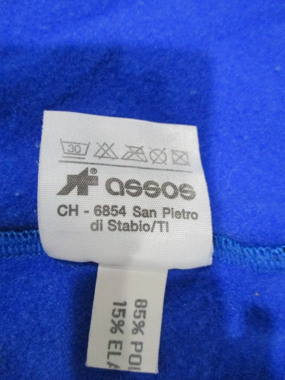 Assos Fleece Lined Long Sleeve Mock Neck Cycling Jacket